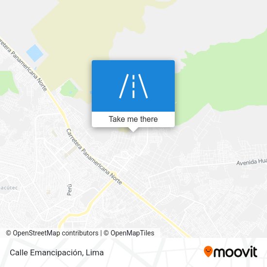 Calle Emancipación map