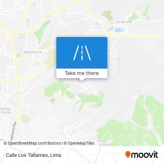 Calle Los Tallames map