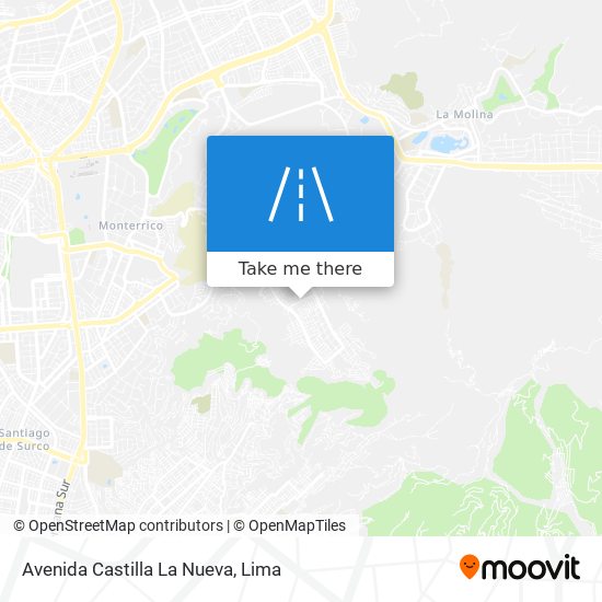Avenida Castilla La Nueva map