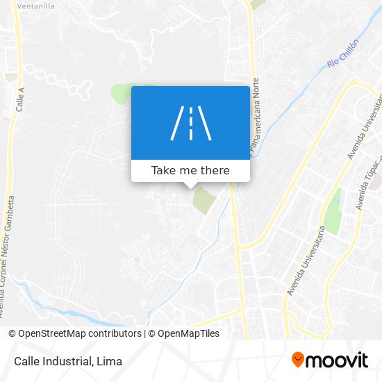 Mapa de Calle Industrial