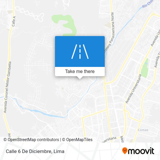 Mapa de Calle 6 De Diciembre