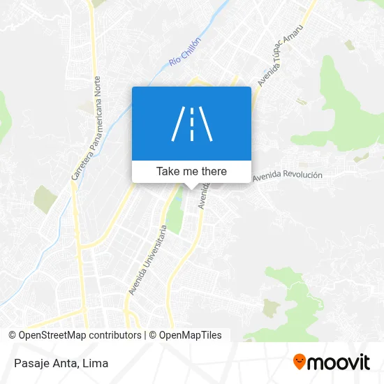 Pasaje Anta map