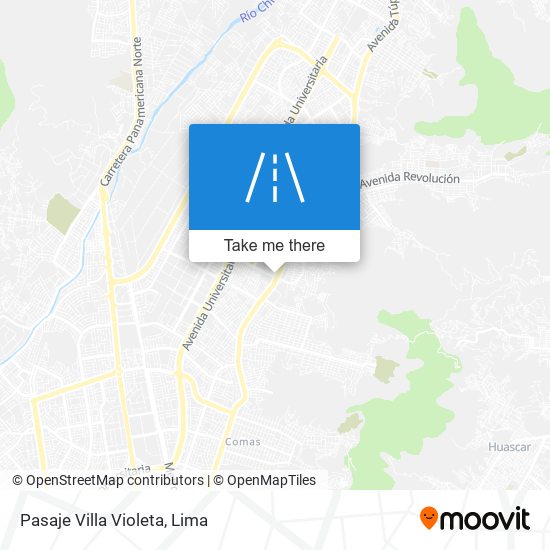 Pasaje Villa Violeta map