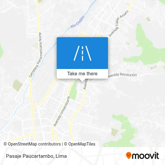 Pasaje Paucartambo map