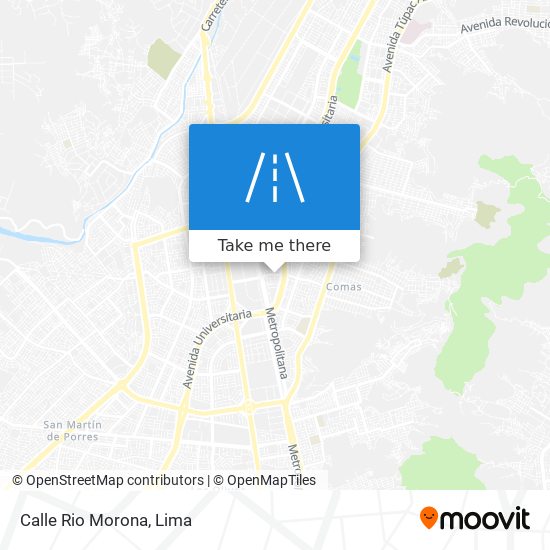 Calle Rio Morona map