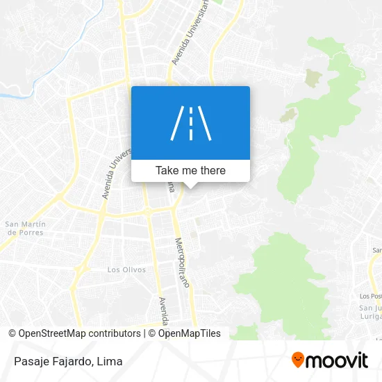 Pasaje Fajardo map