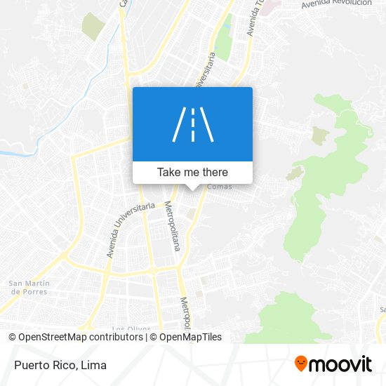 Mapa de Puerto Rico