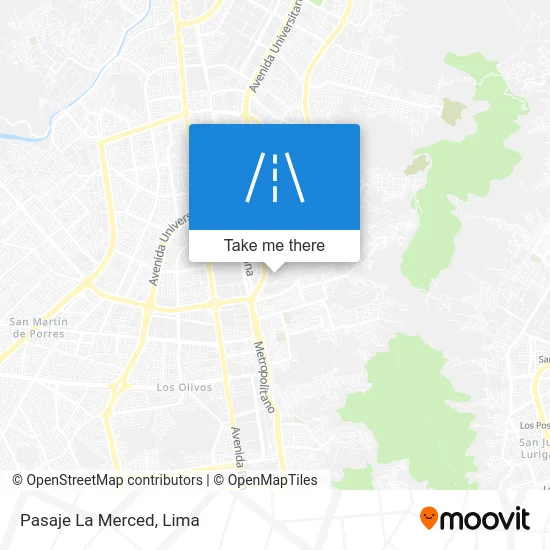 Pasaje La Merced map