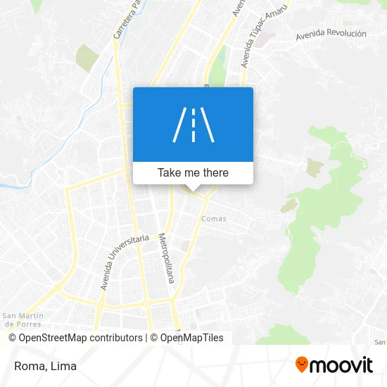 Mapa de Roma