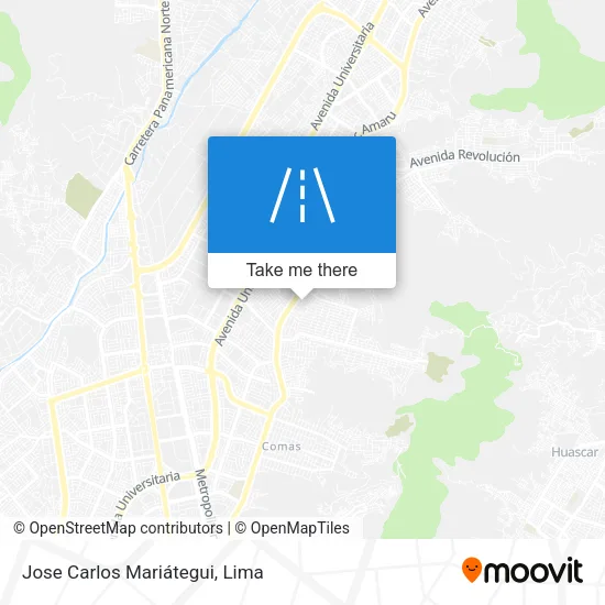 Mapa de Jose Carlos Mariátegui