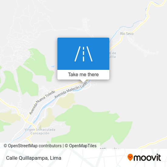 Mapa de Calle Quillapampa