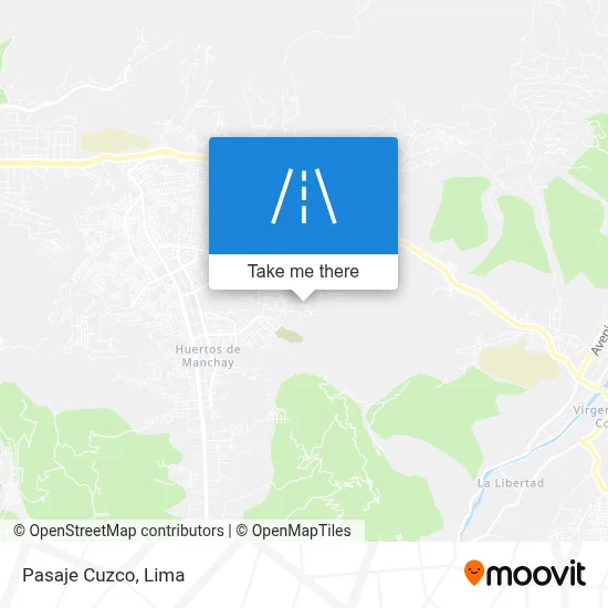 Pasaje Cuzco map