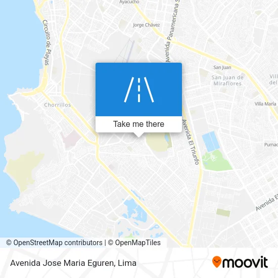 Avenida Jose Maria Eguren map