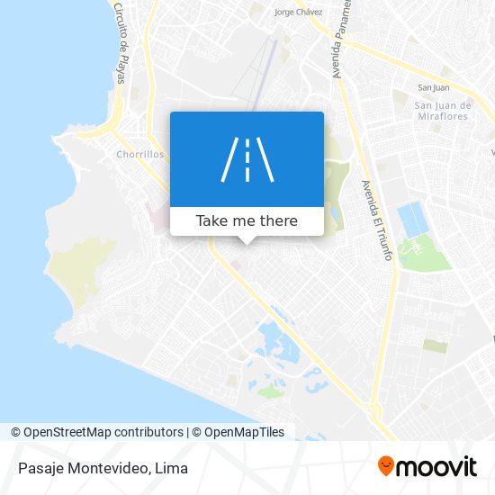Pasaje Montevideo map