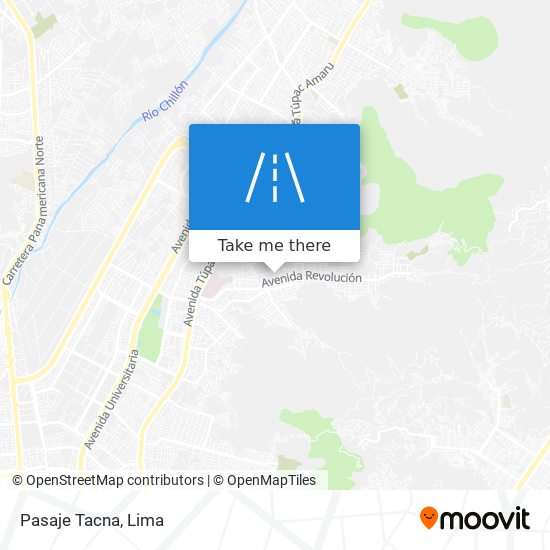 Mapa de Pasaje Tacna