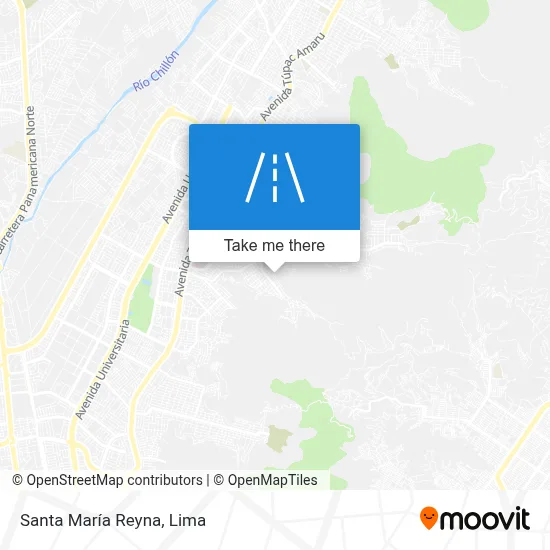 Santa María Reyna map