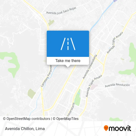 Avenida Chillon map
