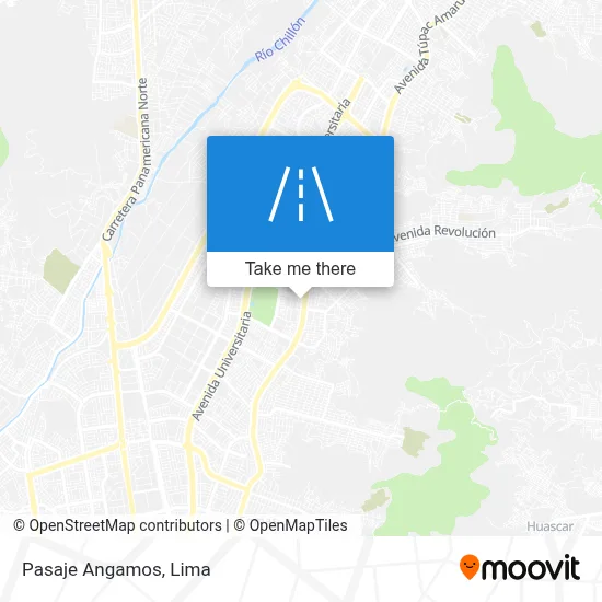 Pasaje Angamos map