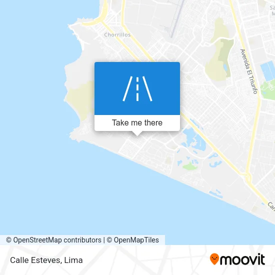Calle Esteves map