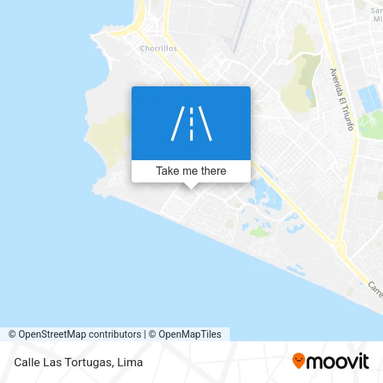Calle Las Tortugas map