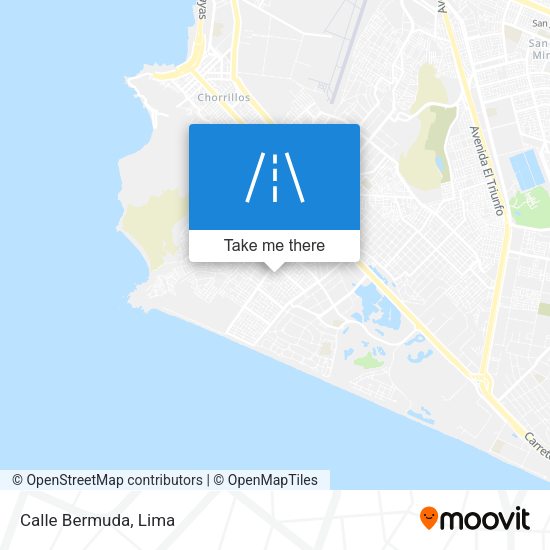 Mapa de Calle Bermuda
