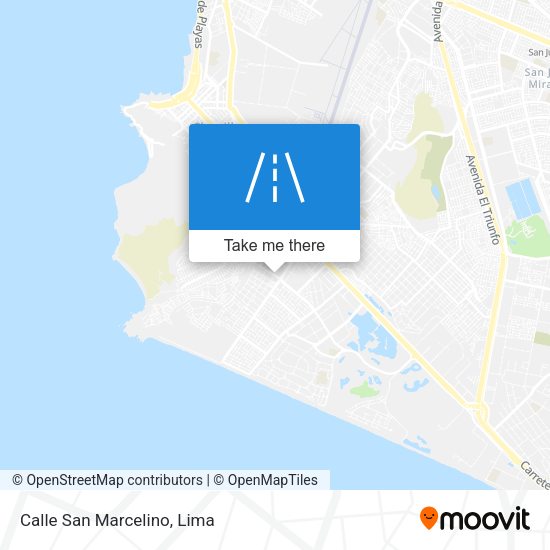 Mapa de Calle San Marcelino