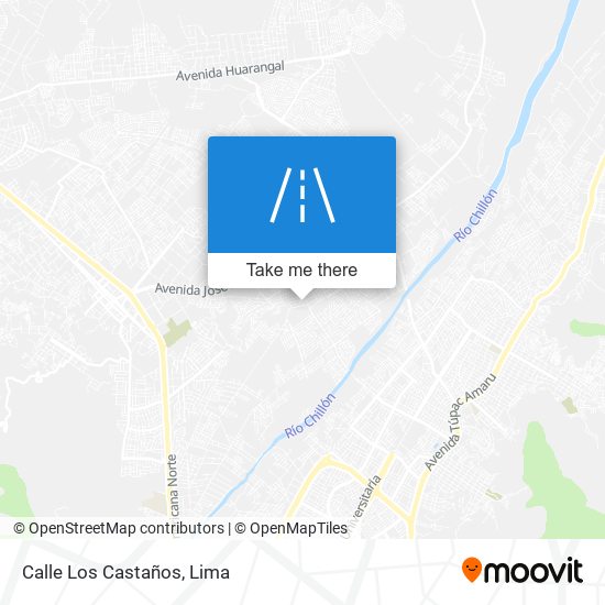 Calle Los Castaños map