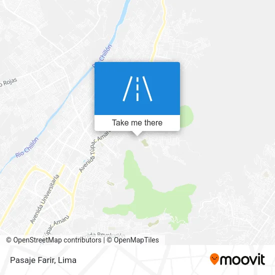 Pasaje Farir map