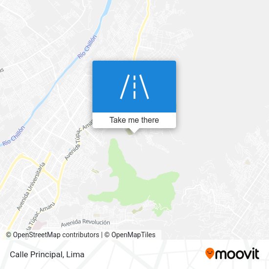 Mapa de Calle Principal