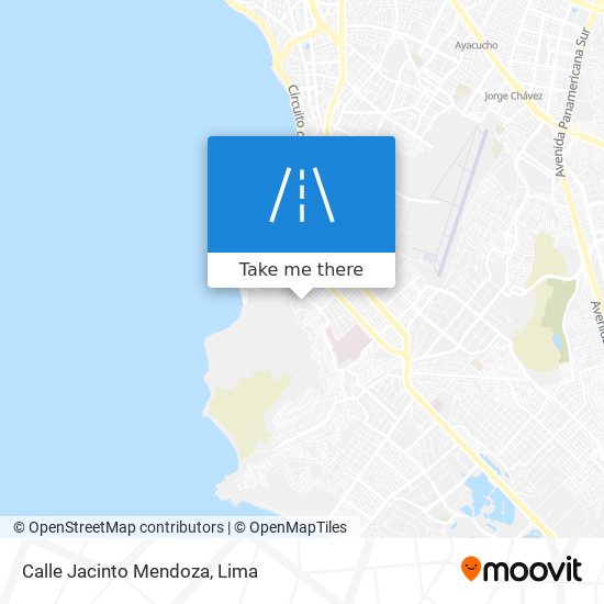 Calle Jacinto Mendoza map