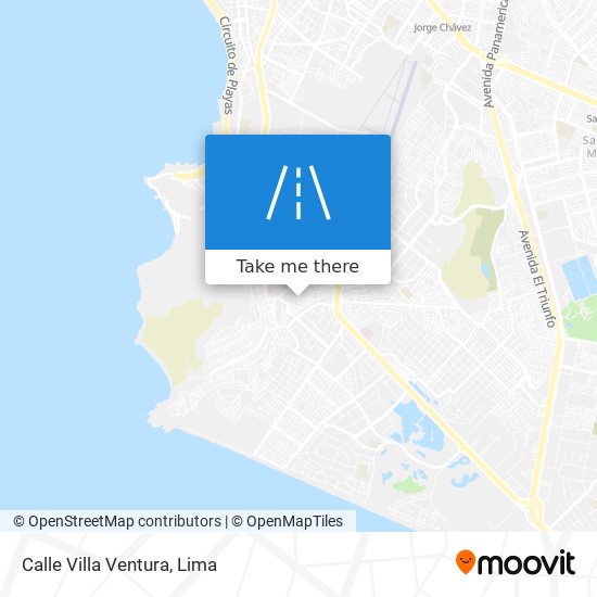 Calle Villa Ventura map