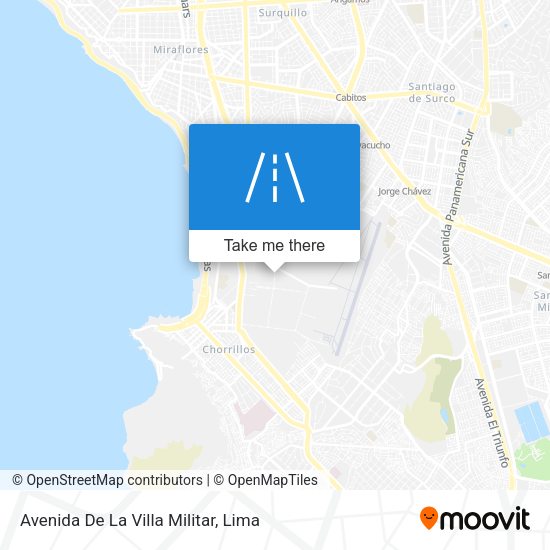 Mapa de Avenida De La Villa Militar