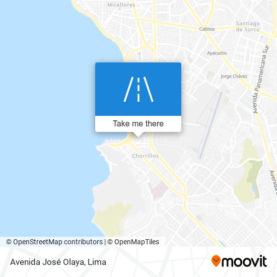 Avenida José Olaya map