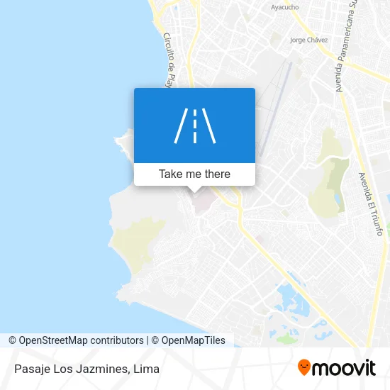 Pasaje Los Jazmines map