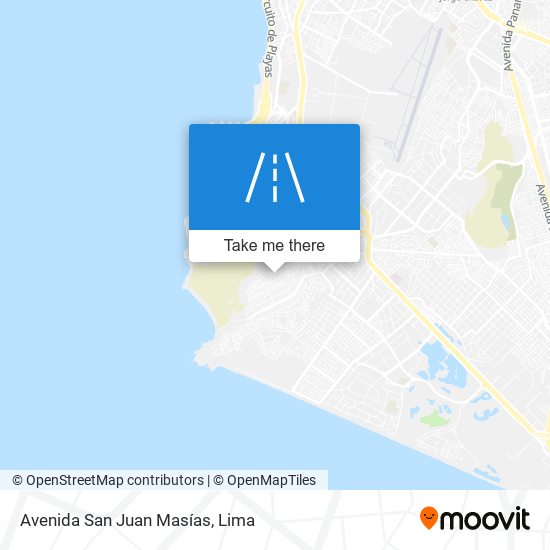 Avenida San Juan Masías map