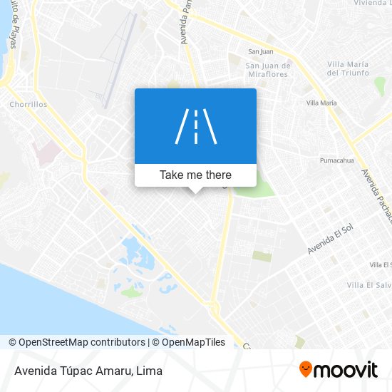 Avenida Túpac Amaru map