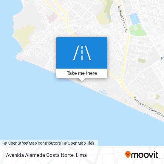Avenida Alameda Costa Norte map