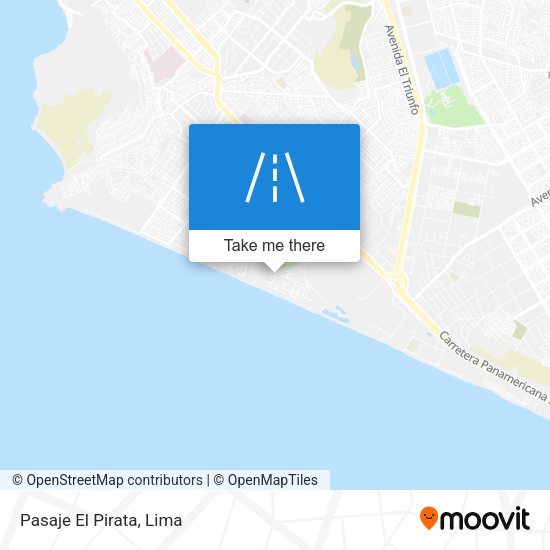 Mapa de Pasaje El Pirata