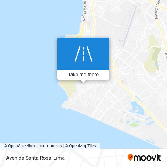 Avenida Santa Rosa map