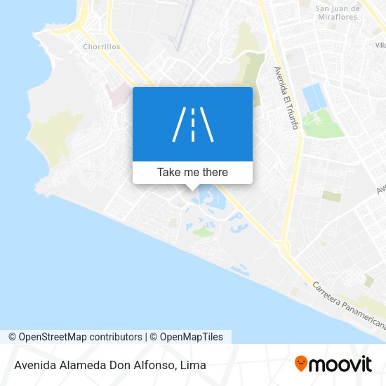 Mapa de Avenida Alameda Don Alfonso