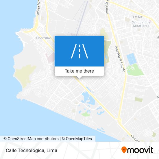 Mapa de Calle Tecnológica