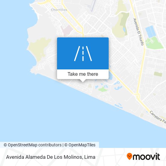 Avenida Alameda De Los Molinos map