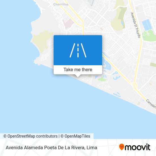 Avenida Alameda Poeta De La Rivera map