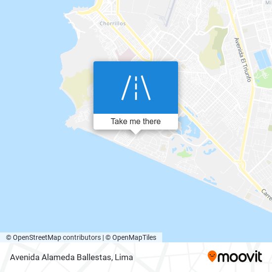 Avenida Alameda Ballestas map