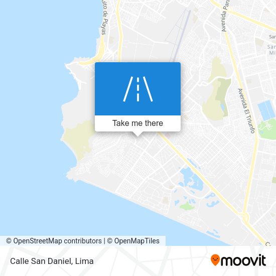 Mapa de Calle San Daniel