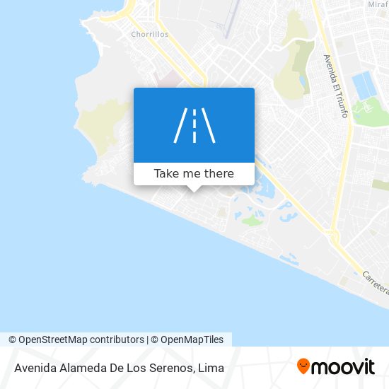Avenida Alameda De Los Serenos map
