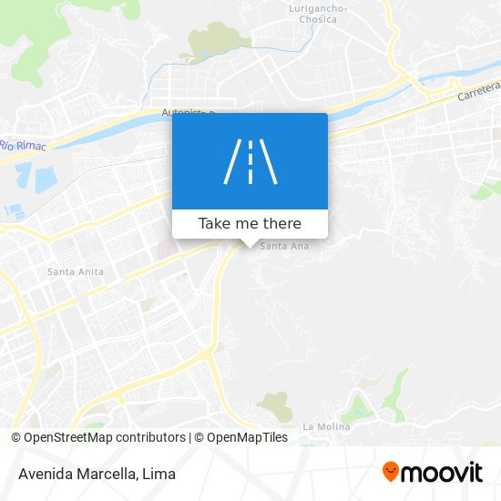 Avenida Marcella map