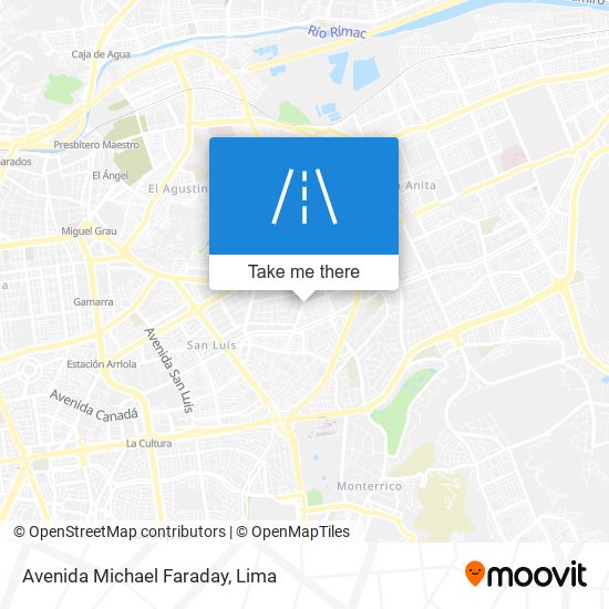 Avenida Michael Faraday map