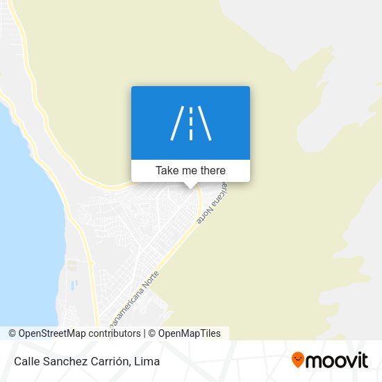 Calle Sanchez Carrión map