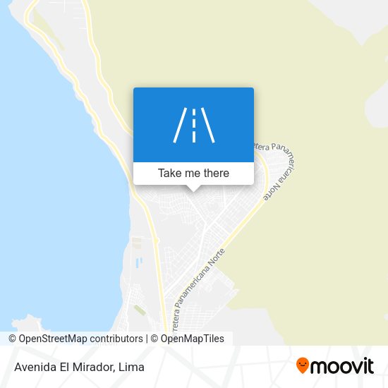 Mapa de Avenida El Mirador